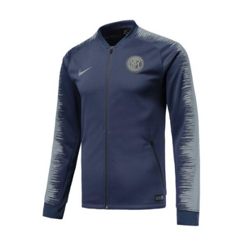 Inter Milan 18/19 N98 Training Jacket Grey Blue